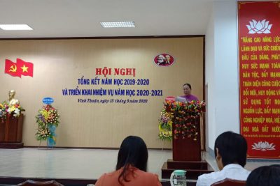 Trường Mẫu giáo Tân Thuận Tham dự Hội Nghị Tổng Kết Năm Hoc 2019-2020 và Triển Khai Nhiệm Vụ Năm Học 2020-2021